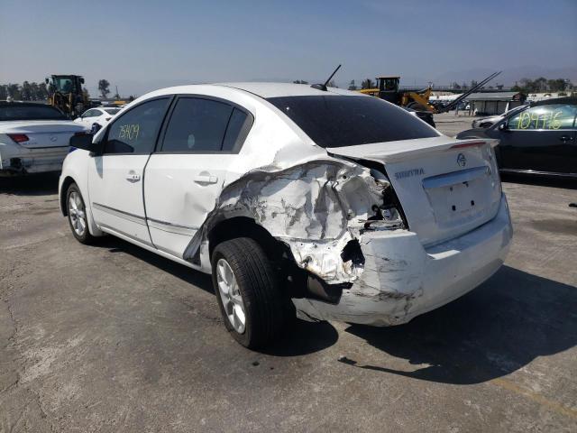 Photo 3 from auction – 2012 NISSAN SENTRA 2.0 with VIN 3N1AB6APXCL667892