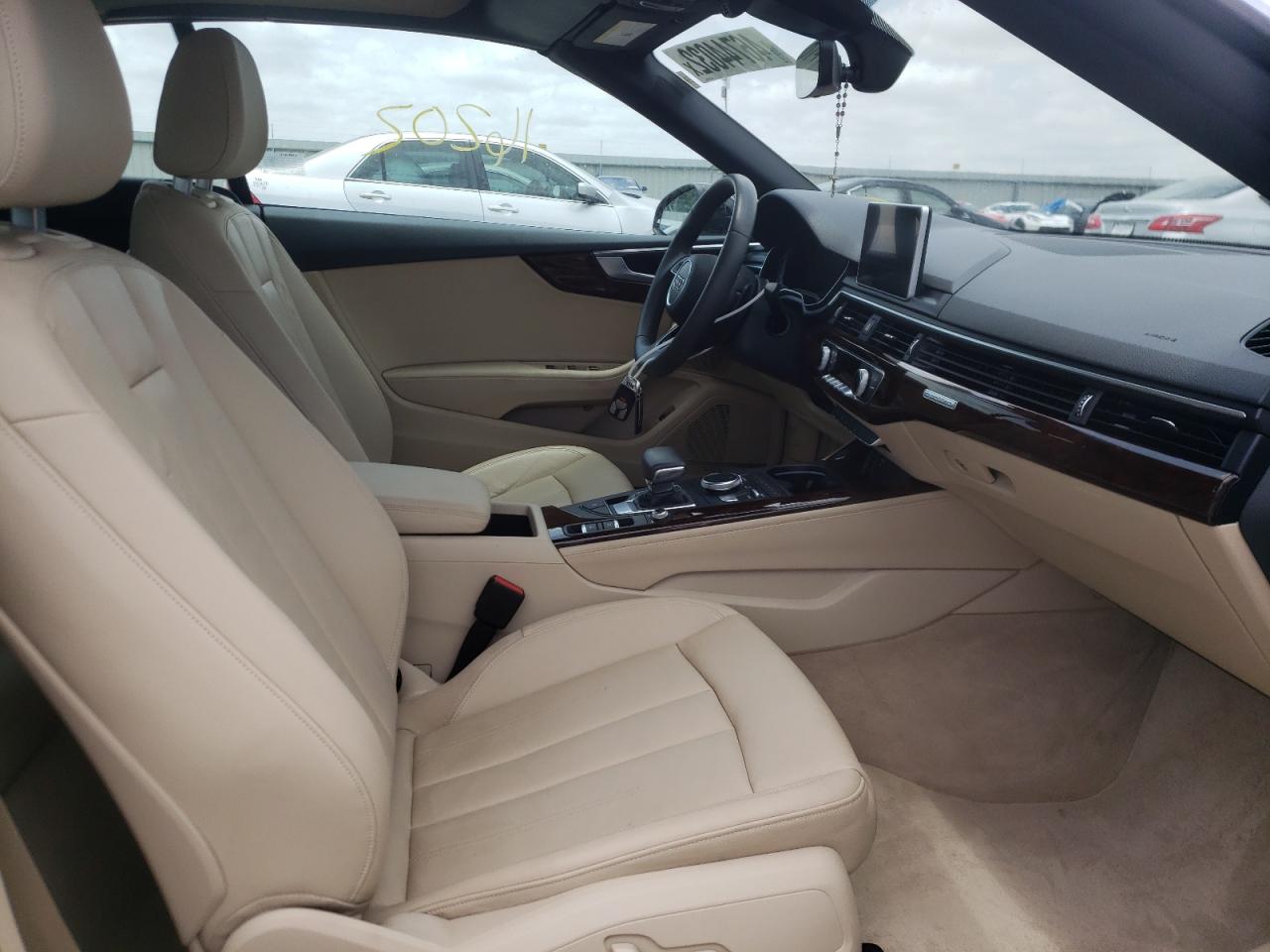 Photo 5 from auction – 2019 AUDI A5 PREMIUM with VIN WAUYNGF50KN007694
