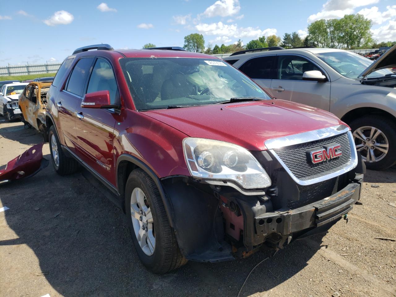 Photo 13 from auction – 2008 GMC ACADIA SLT with VIN 1GKER23748J306158