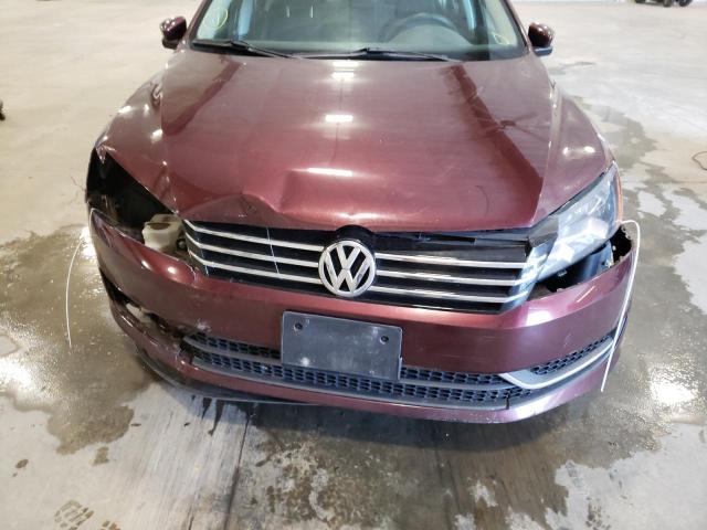 Photo 9 from auction – 2012 VOLKSWAGEN PASSAT S with VIN 1VWAH7A38CC075303