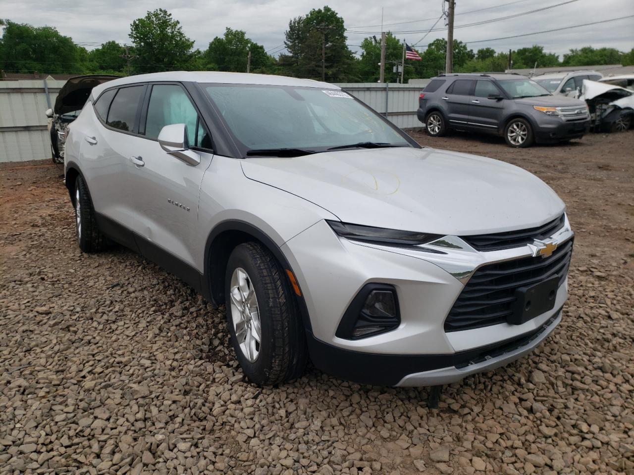 CHEVROLET BLAZER 2LT 2020 with VIN 3GNKBCRS4LS645330 - Photo from auction