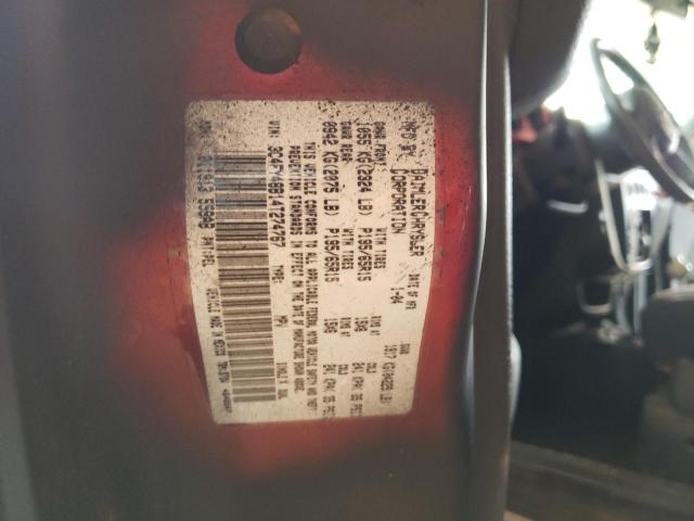 Photo 10 from auction – 2004 CHRYSLER PT CRUISER with VIN 3C4FY48B14T274767