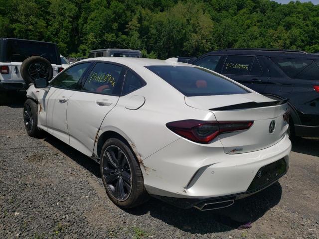 Photo 3 from auction – 2021 ACURA TLX TECH A with VIN 19UUB6F53MA011318