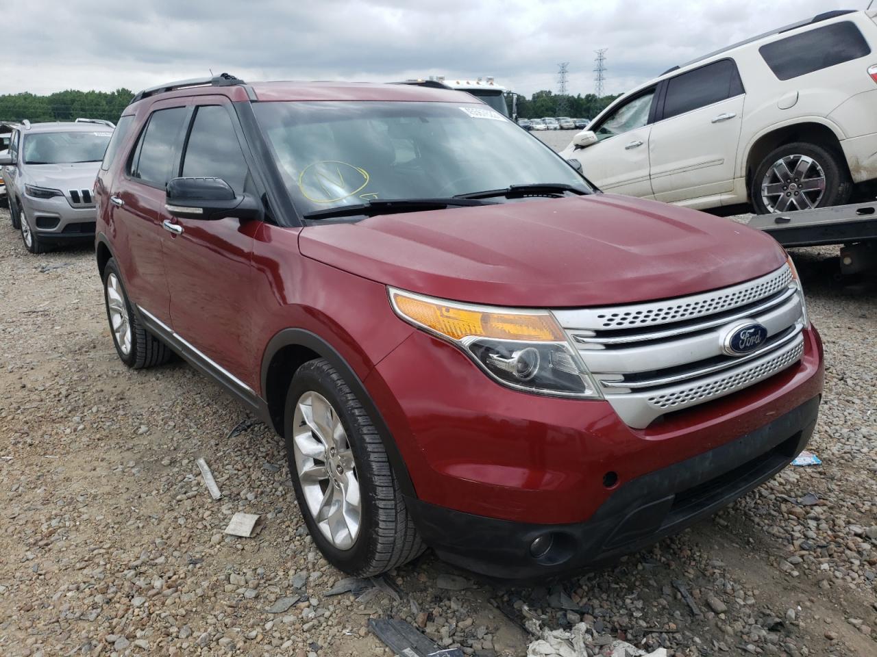 FORD EXPLORER X 2014 with VIN 1FM5K7D85EGB48714 - Photo from auction