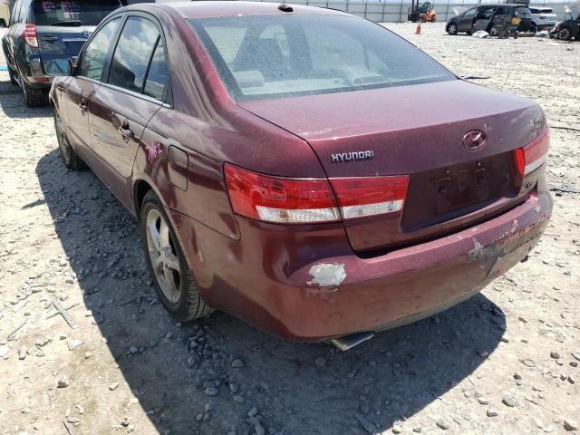 Photo 3 from auction – 2007 HYUNDAI SONATA SE with VIN 5NPEU46F07H254317