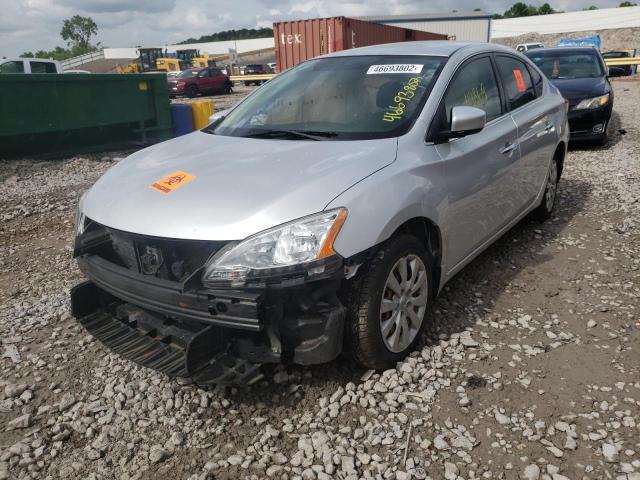 Photo 2 from auction – 2015 NISSAN SENTRA S with VIN 3N1AB7AP8FL629538