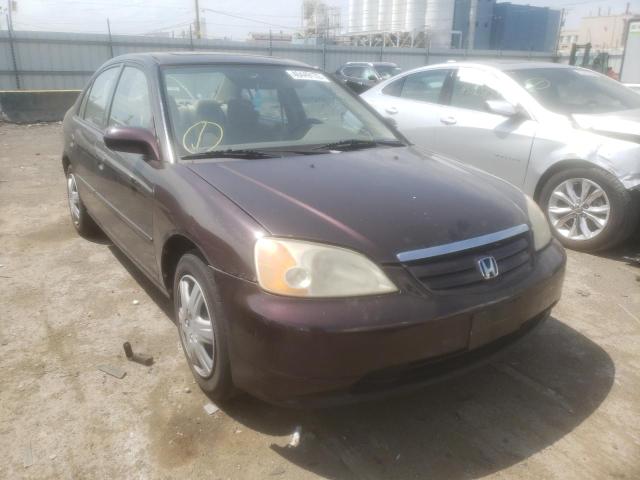 Photo 1 from auction – 2001 HONDA CIVIC EX with VIN JHMES26751S002105