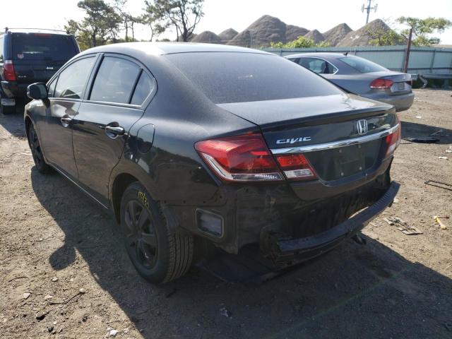 Photo 3 from auction – 2013 HONDA CIVIC LX with VIN 2HGFB2F59DH560251