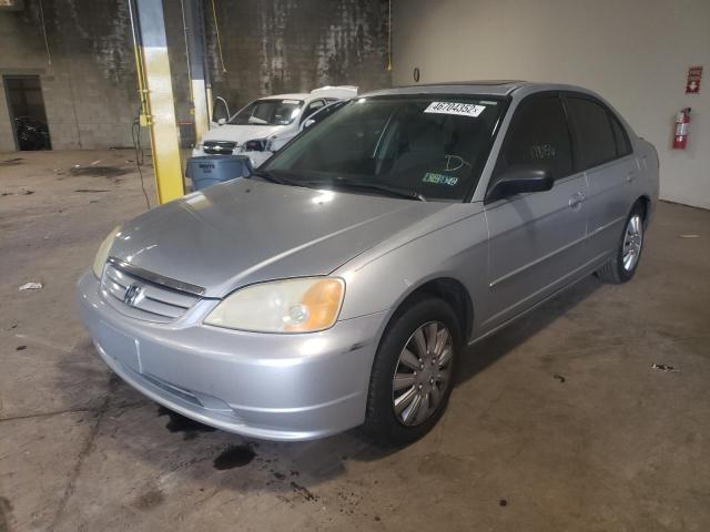 Photo 2 from auction – 2002 HONDA CIVIC EX with VIN 2HGES267X2H600198