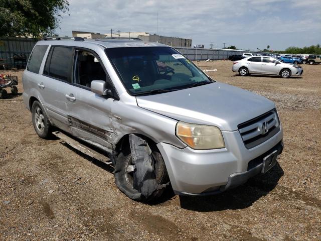 HONDA PILOT EXL 2007 with VIN 5FNYF28627B038699 - Photo from auction