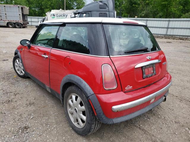 Photo 3 from auction – 2002 MINI COOPER with VIN WMWRC33442TC36120