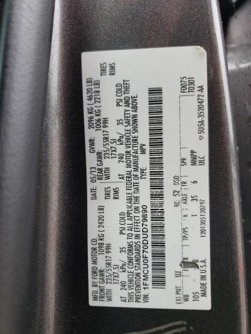 Photo 10 from auction – 2013 FORD ESCAPE S with VIN 1FMCU0F70DUD79890