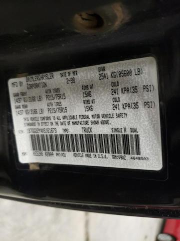 Photo 10 from auction – 1999 DODGE DAKOTA with VIN 1B7GG22YXXS161673