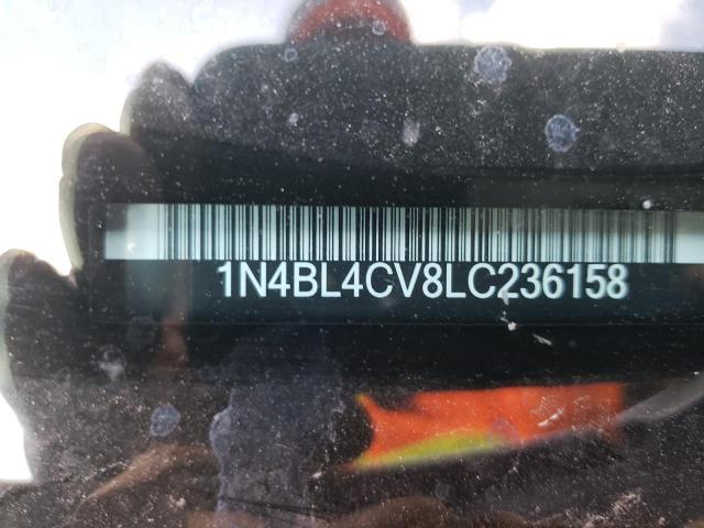 Photo 10 from auction – 2020 NISSAN ALTIMA SR with VIN 1N4BL4CV8LC236158