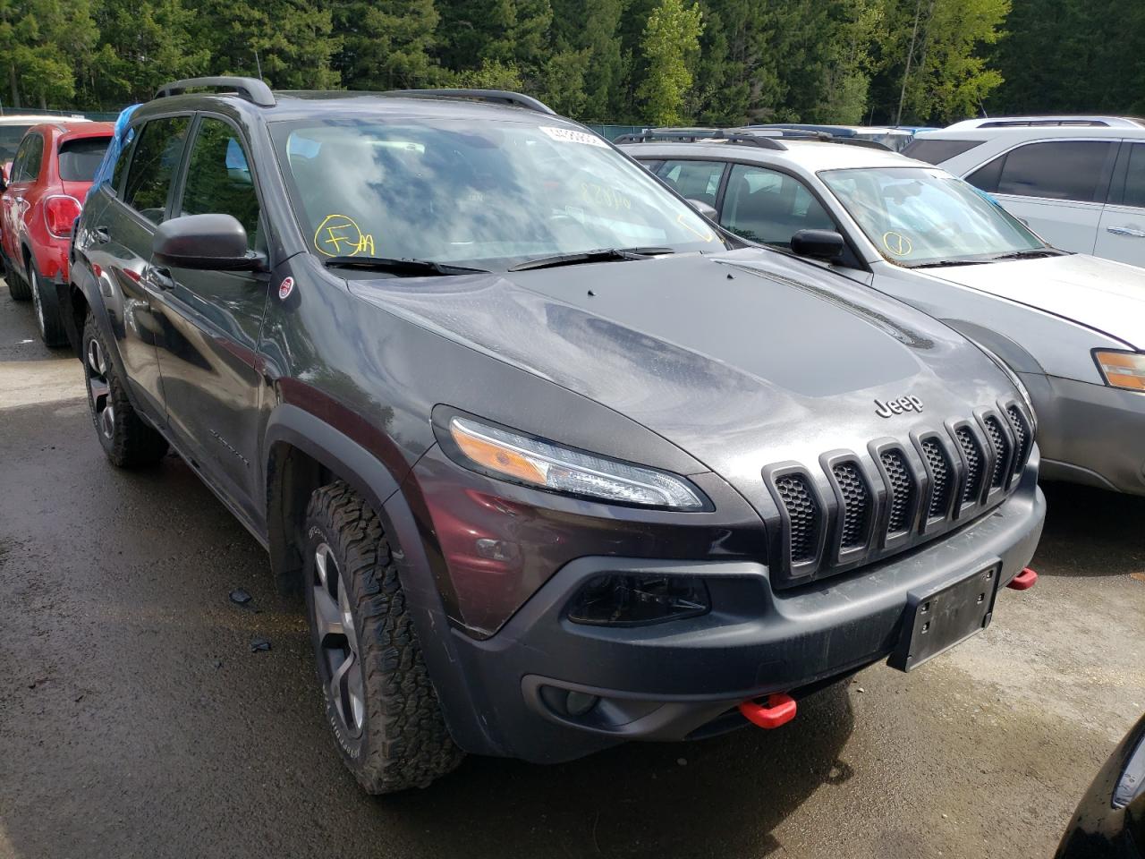 JEEP CHEROKEE T 2017 with VIN 1C4PJMBS9HW577006 - Photo from auction