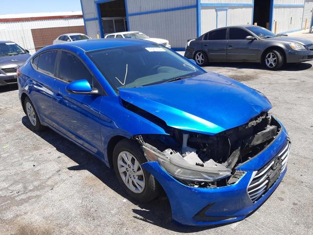 HYUNDAI ELANTRA SE 2017 with VIN 5NPD74LF2HH164840 - Photo from auction