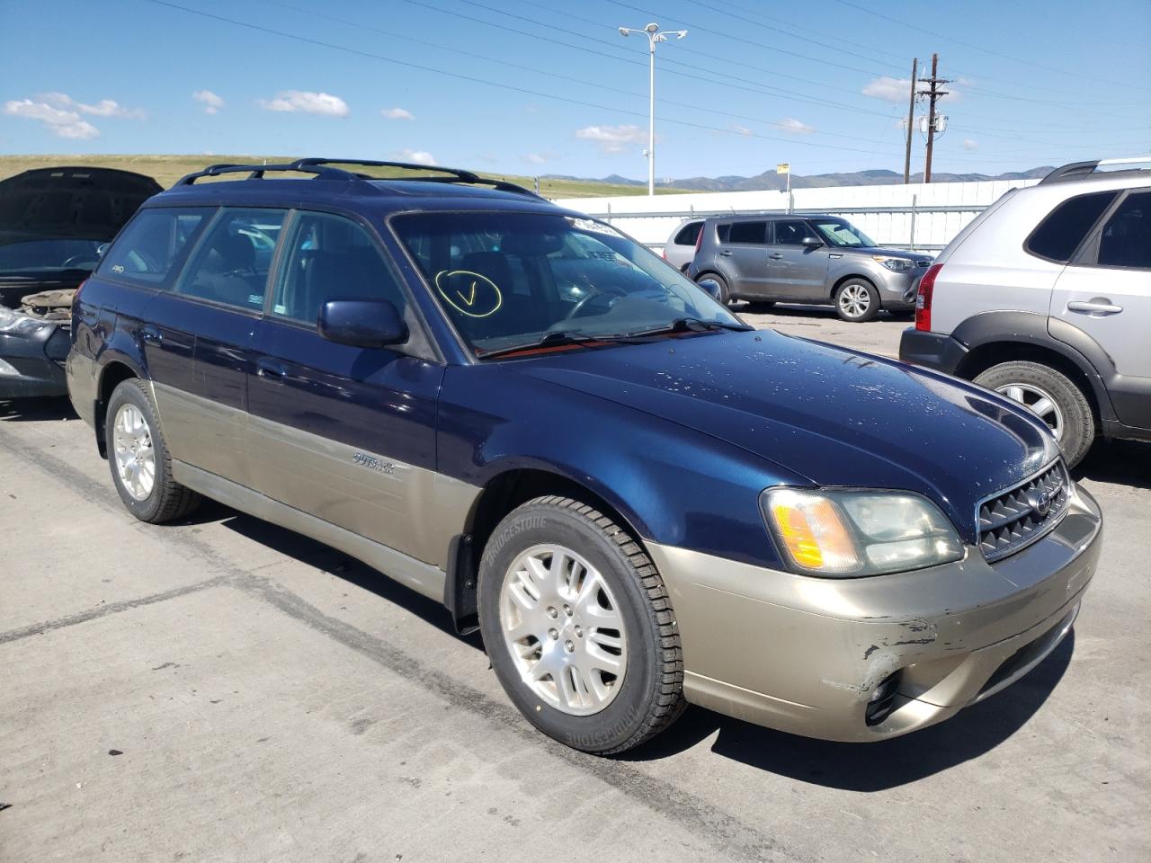 SUBARU LEGACY OUT 2004 with VIN 4S3BH686046642394 - Photo from auction