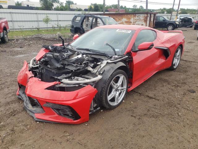 Photo 2 from auction – 2021 CHEVROLET CORVETTE S with VIN 1G1YB2D45M5119072