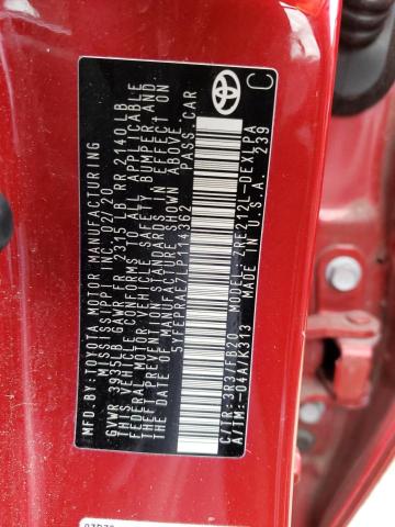 Photo 10 from auction – 2020 TOYOTA COROLLA LE with VIN 5YFEPRAE7LP114362