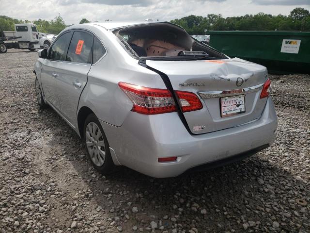 Photo 3 from auction – 2015 NISSAN SENTRA S with VIN 3N1AB7AP8FL629538