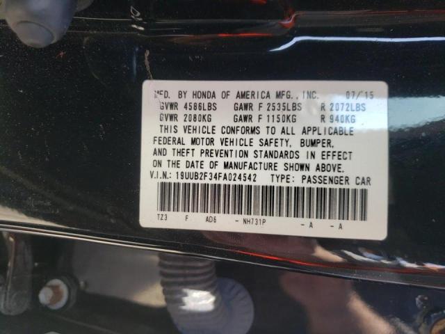 Photo 10 from auction – 2015 ACURA TLX with VIN 19UUB2F34FA024542