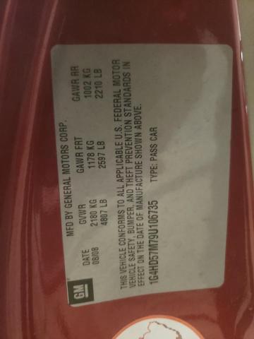 Photo 10 from auction – 2009 BUICK LUCERNE CX with VIN 1G4HD57M79U106735