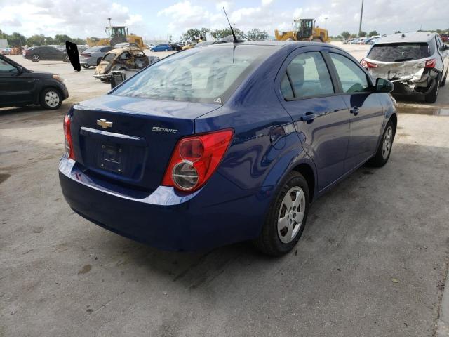 Photo 4 from auction – 2013 CHEVROLET SONIC LS with VIN 1G1JA5SH1D4147484