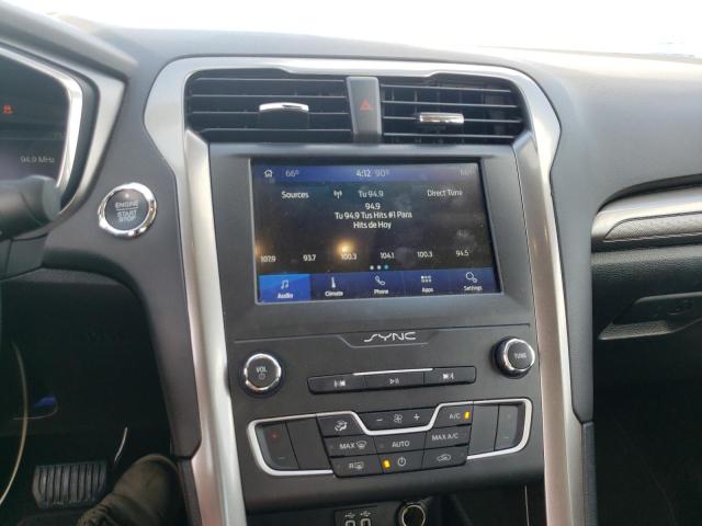 Photo 9 from auction – 2020 FORD FUSION SE with VIN 3FA6P0HD9LR202116