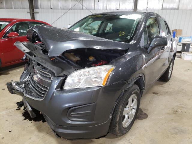 Photo 2 from auction – 2016 CHEVROLET TRAX LS with VIN 3GNCJNSB1GL124384