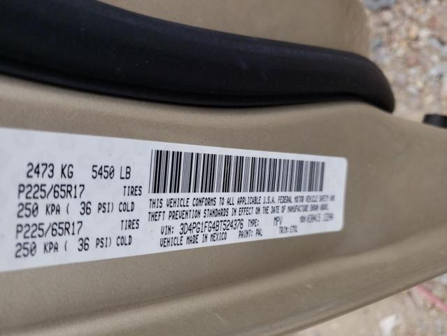 Photo 10 from auction – 2011 DODGE JOURNEY MA with VIN 3D4PG1FG4BT524376
