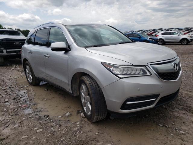 ACURA MDX ADVANC 2014 with VIN 5FRYD4H89EB032428 - Photo from auction
