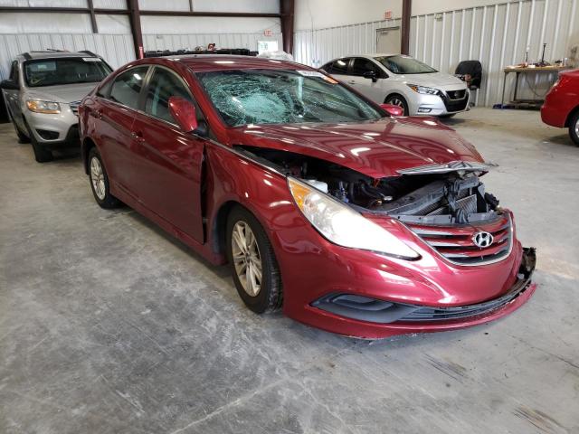 HYUNDAI SONATA GLS 2014 with VIN 5NPEB4AC7EH903868 - Photo from auction