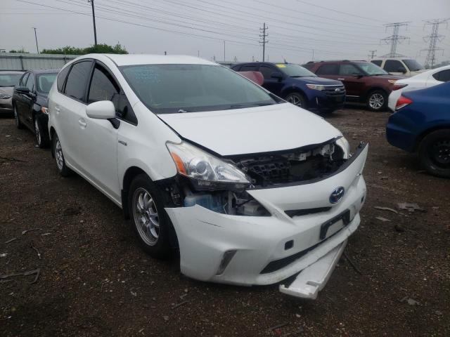 TOYOTA PRIUS V 2012 with VIN JTDZN3EUXC3166986 - Photo from auction