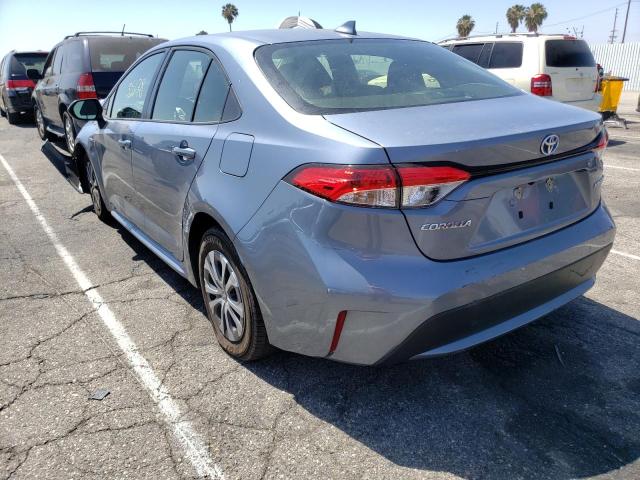 Photo 3 from auction – 2021 TOYOTA COROLLA LE with VIN JTDEAMDE2MJ027572