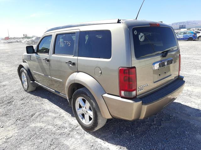 Photo 3 from auction – 2007 DODGE NITRO SLT with VIN 1D8GT58K37W534434