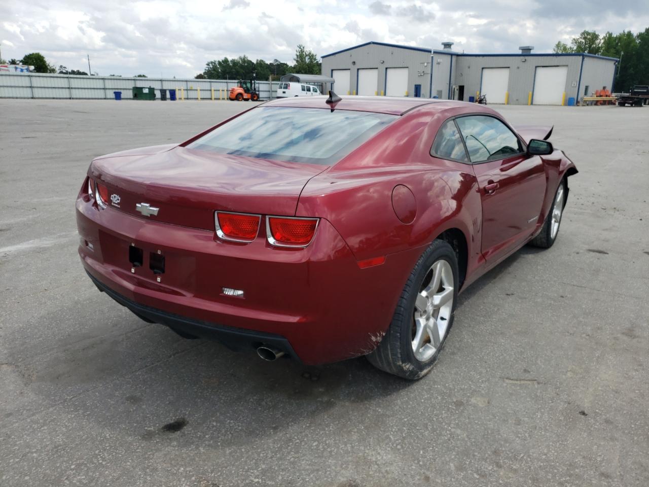 Photo 4 from auction – 2010 CHEVROLET CAMARO LT with VIN 2G1FB1EV7A9220332