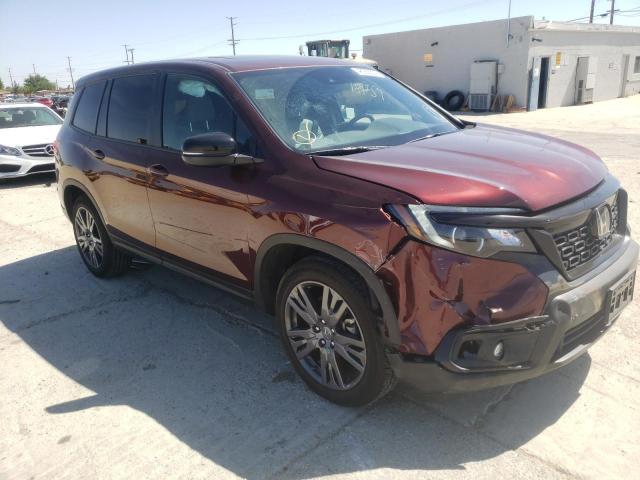 HONDA PASSPORT E 2021 with VIN 5FNYF7H53MB013570 - Photo from auction