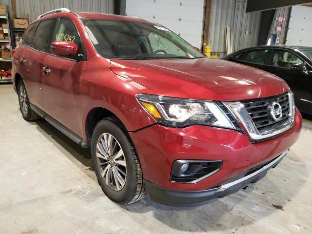 NISSAN PATHFINDER 2018 with VIN 5N1DR2MM8JC652389 - Photo from auction