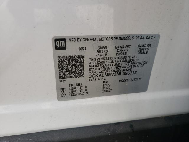 Photo 10 from auction – 2021 GMC TERRAIN SL with VIN 3GKALMEV2ML396713