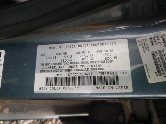 Photo 10 from auction – 2013 MAZDA 3 I with VIN JM1BL1W74D1780417