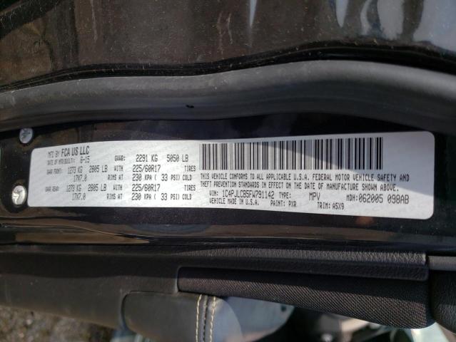 Photo 10 from auction – 2015 JEEP CHEROKEE L with VIN 1C4PJLCB5FW791142