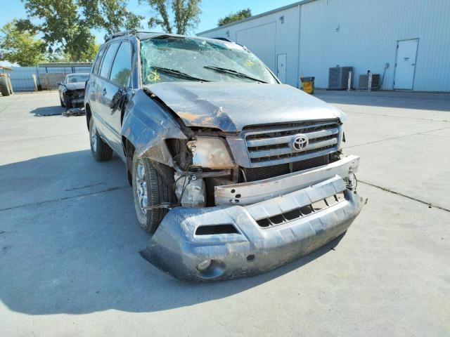 TOYOTA HIGHLANDER 2007 with VIN JTEDP21A370147063 - Photo from auction