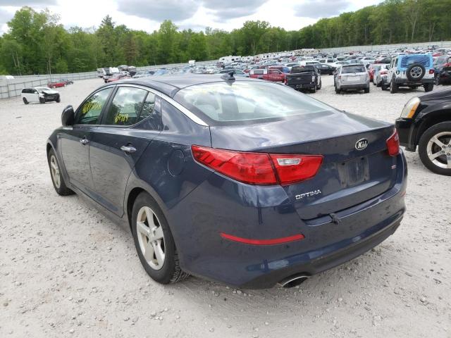 Photo 3 from auction – 2015 KIA OPTIMA LX with VIN KNAGM4A73F5593402