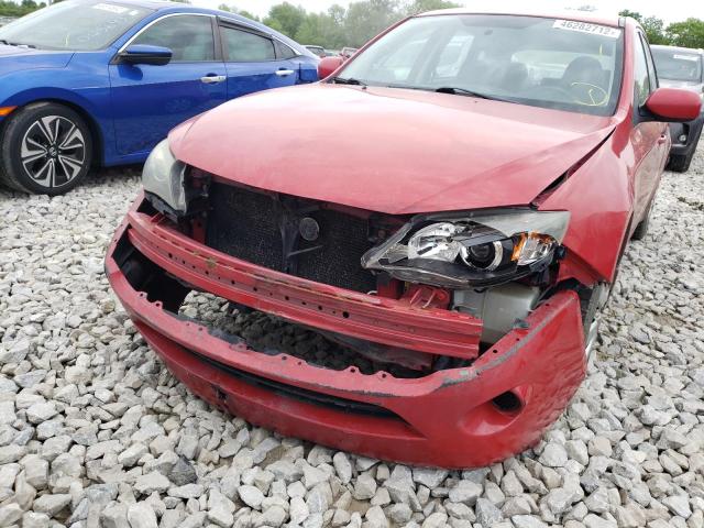 Photo 9 from auction – 2009 SUBARU IMPREZA 2. with VIN JF1GH616X9H813640