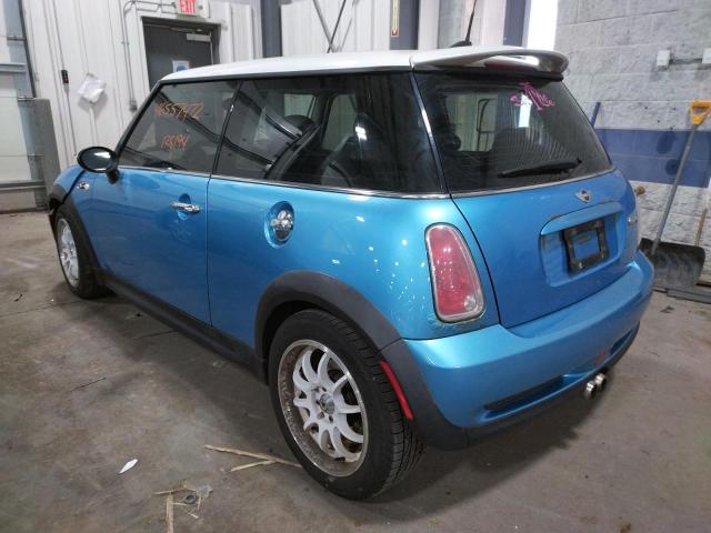 Photo 3 from auction – 2005 MINI COOPER S with VIN WMWRE33445TG95212