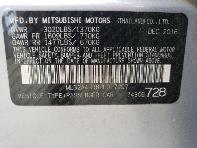 Photo 10 from auction – 2017 MITSUBISHI MIRAGE with VIN ML32A4HJ8HH017297