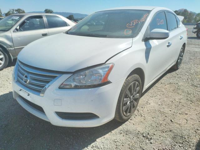 Photo 2 from auction – 2015 NISSAN SENTRA S with VIN 3N1AB7AP7FY291245