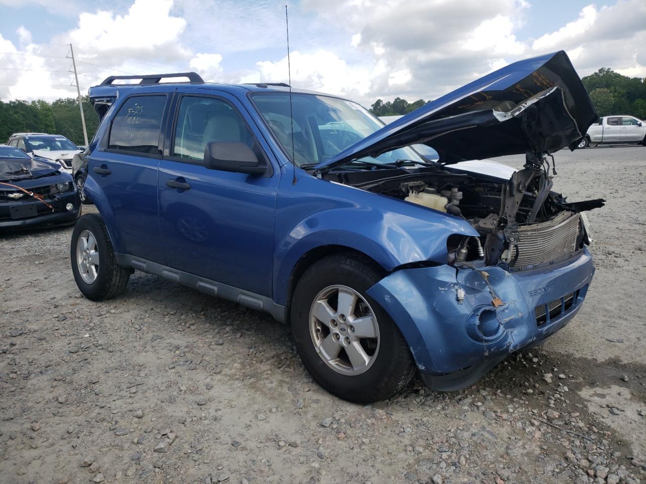 FORD ESCAPE XLT 2010 with VIN 1FMCU0D7XAKD09470 - Photo from auction