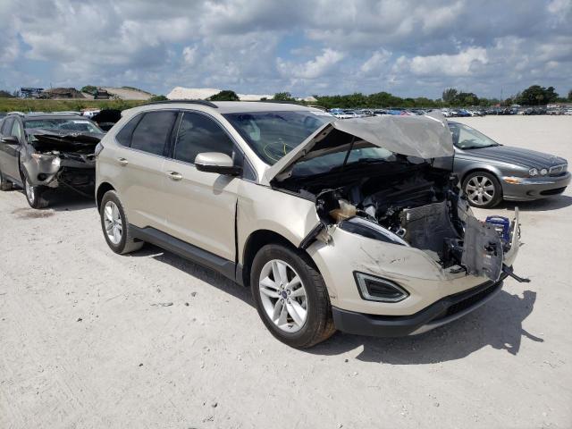 FORD EDGE SEL 2017 with VIN 2FMPK3J97HBB71910 - Photo from auction