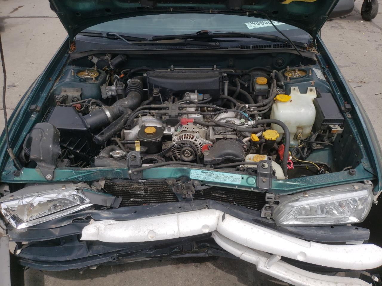 Photo 7 from auction – 1999 SUBARU IMPREZA OU with VIN JF1GF4852XG807647